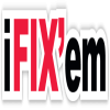 Logo for iFix'em Phone Repair | iPhone, iPad, Samsung Glass, Battery, Water Damage Repair
